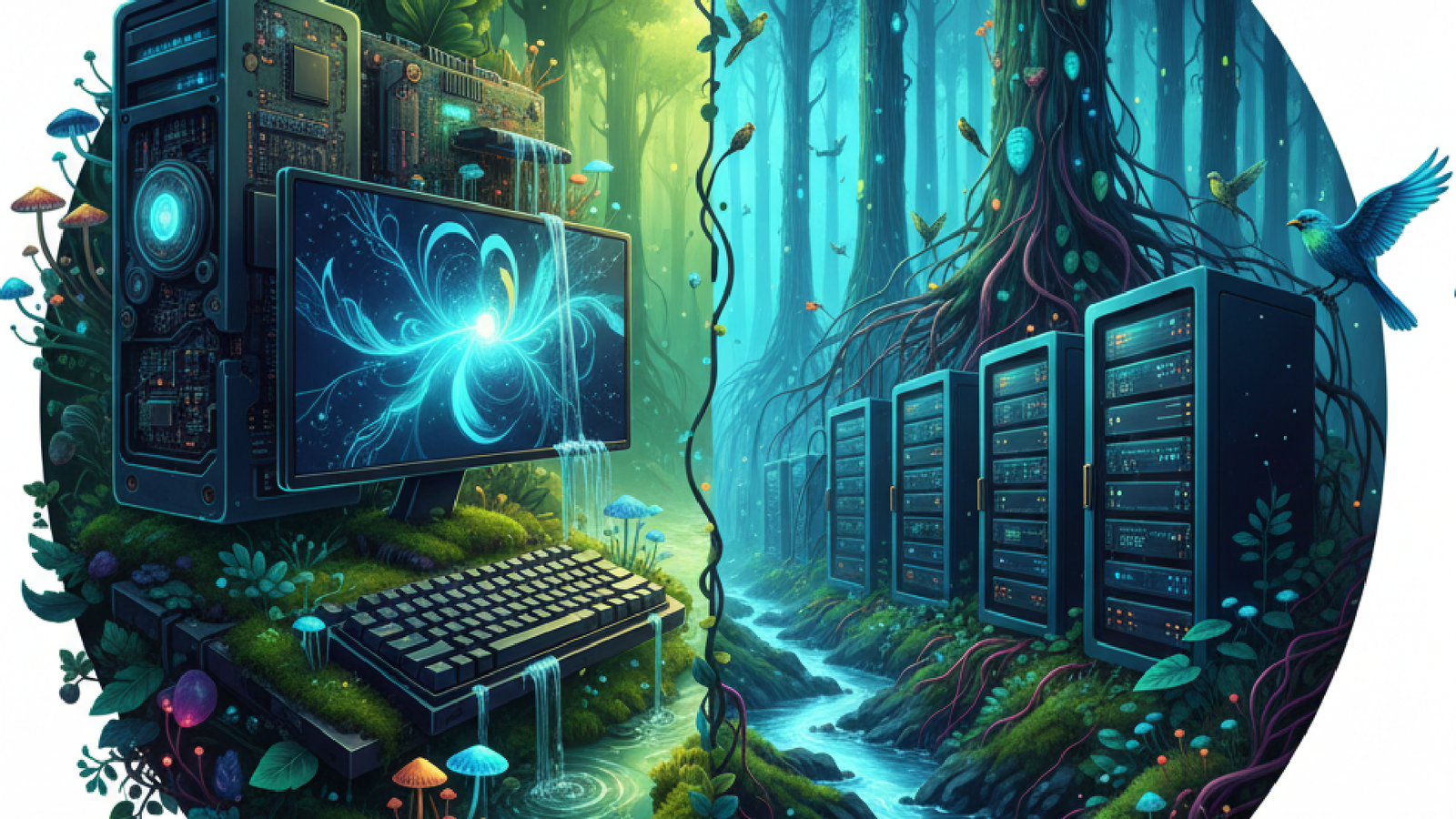 Imagem ilustrativa sobre Computadores e serviços ecossistêmicos