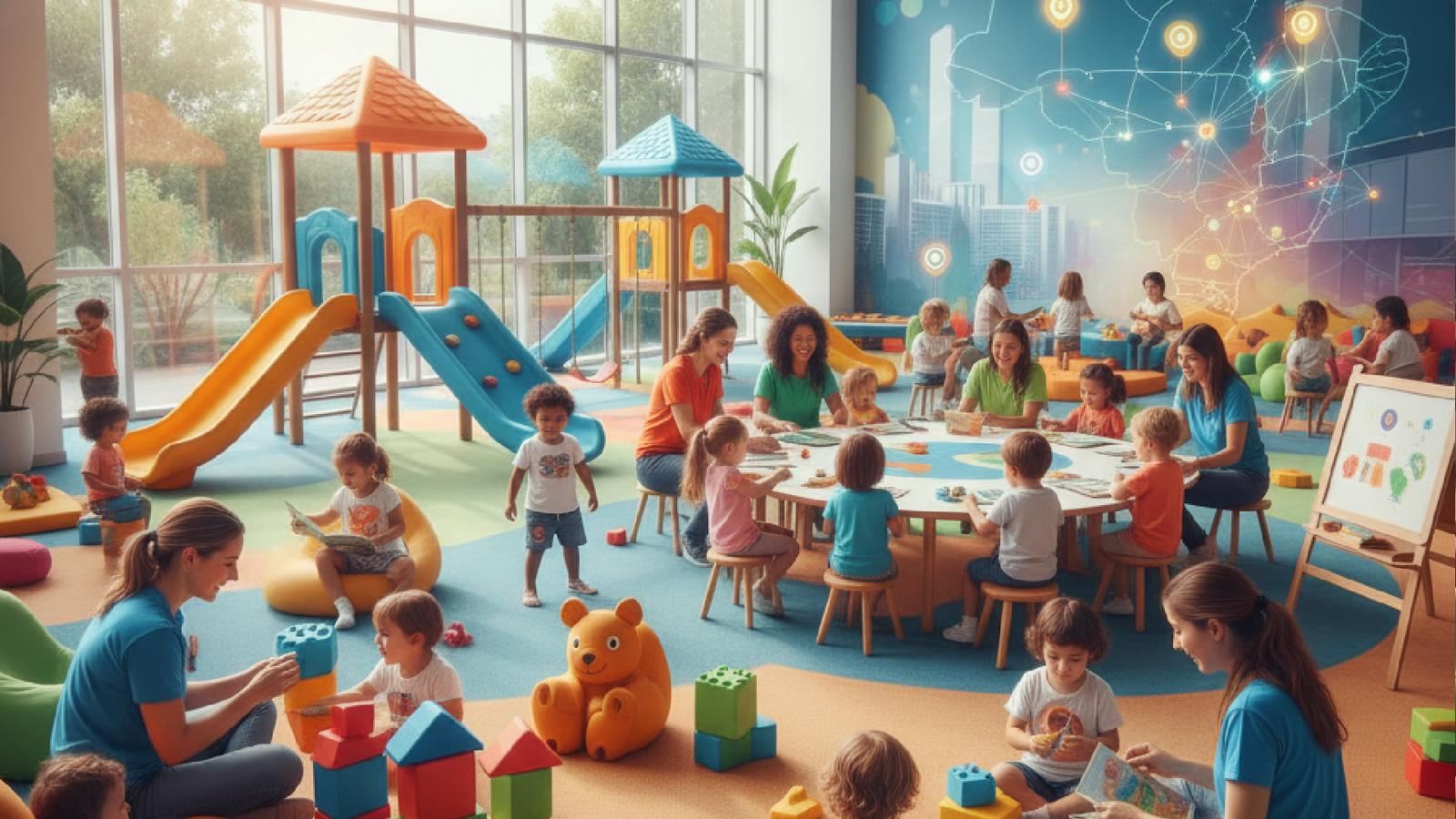 Imagem ilustrativa sobre Governo federal e Sesi ampliam oferta de cuidotecas no país