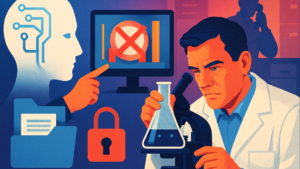 Imagem ilustrativa sobre Integridade Científica na era da IA e os desafios da transparência: fraudes, manipulação e os novos