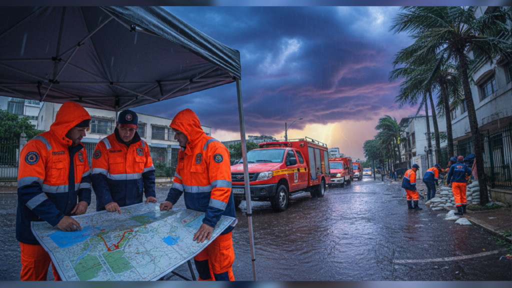 Imagem ilustrativa sobre SP: Defesa Civil organiza plano de enfrentamento a ciclone nesta sexta